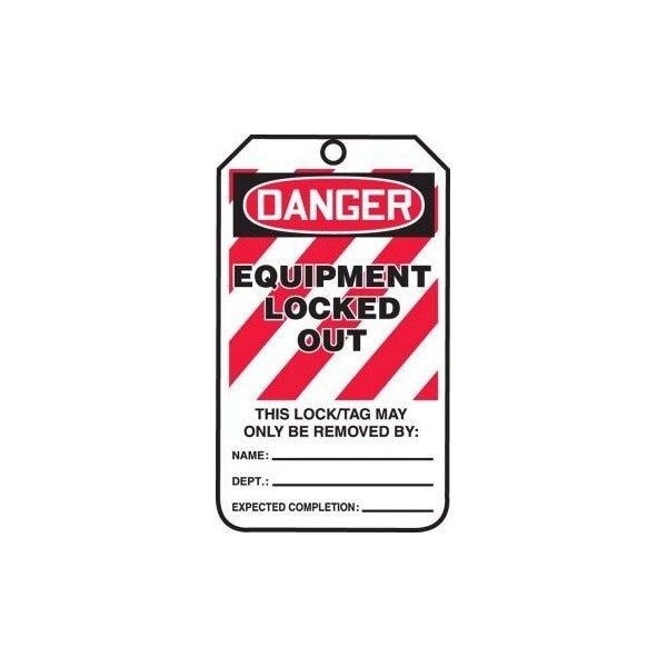 Accuform RP-Plastic, 3-1/4 in Width, 3/8 in Height, , 5 PK MLT410LTM - main